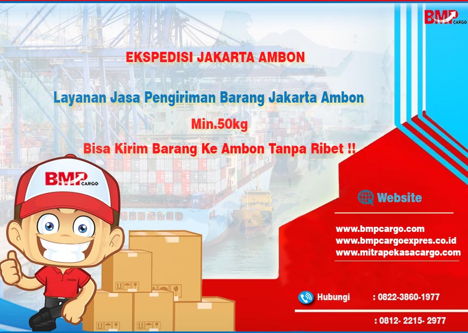 cargo termurah ke maluku